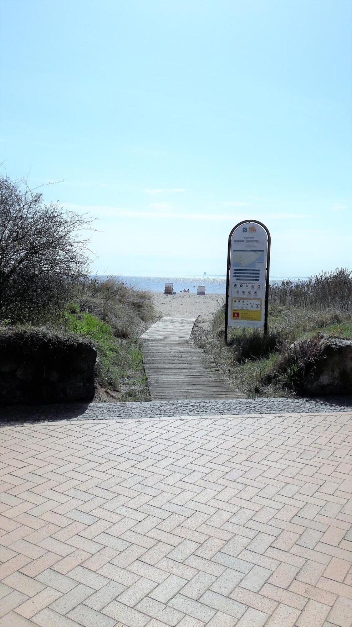 Fewo Muschelgetuschel Im Prinz Hamlet - Direkte Strandlage Пельцеракен Екстер'єр фото